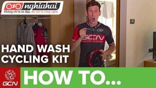 Cách giặt quần áo đạp xe chuyên dụng 3