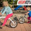 Hướng dẫn trẻ đi xe đạp trẻ em cùng gia đình 1