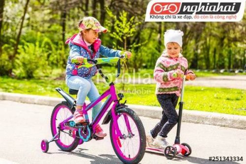 Kỹ năng luyện tập xe đạp trẻ em 1