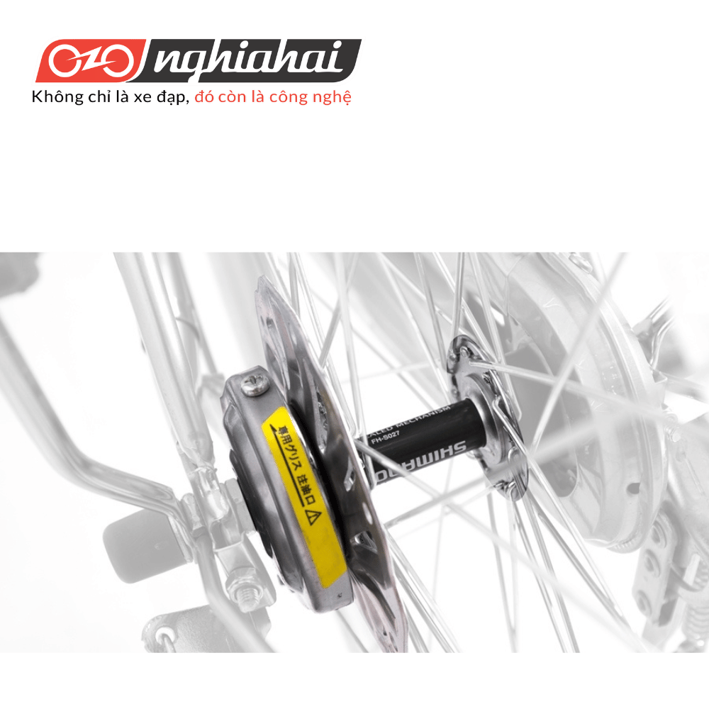Xe Đạp Maruishi: Xe Đạp Mini Nhật CAT2611: Số tốc độ 