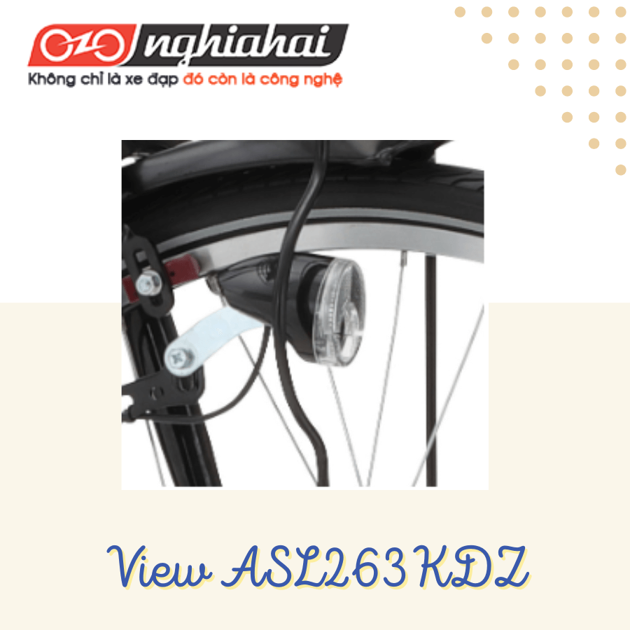 Xe đạp trợ lực điện VIEW ASL263KDZ