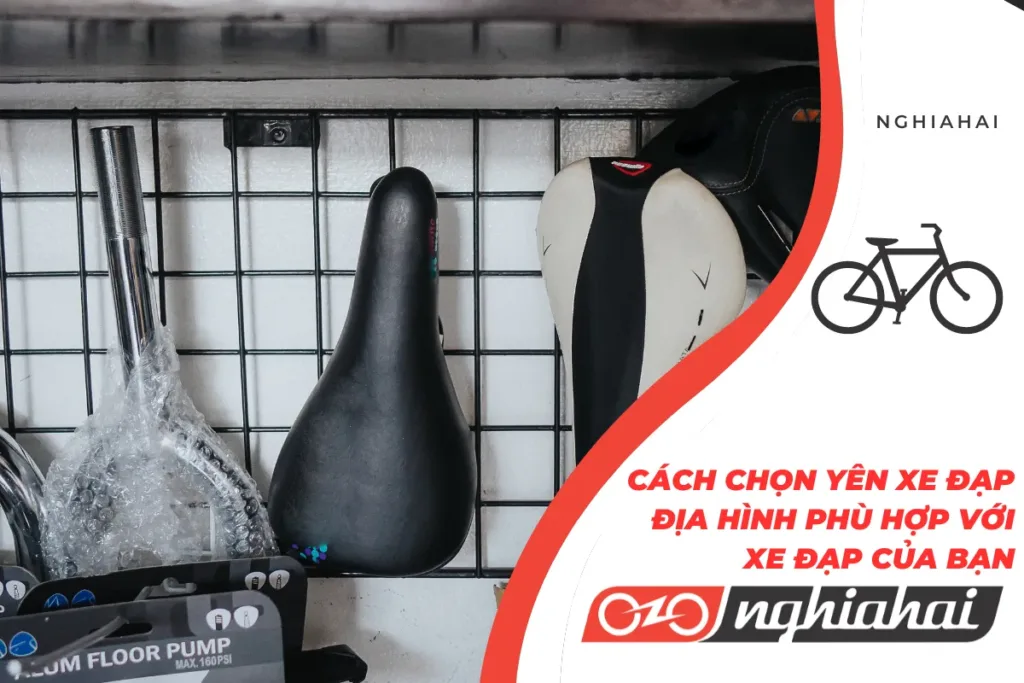 Cách chọn yên xe đạp địa hình phù hợp với xe đạp của bạn