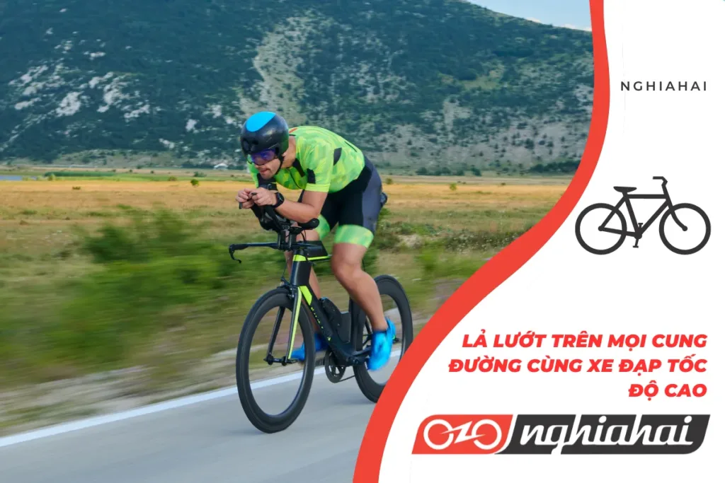 Lả lướt trên mọi cung đường cùng xe đạp tốc độ cao