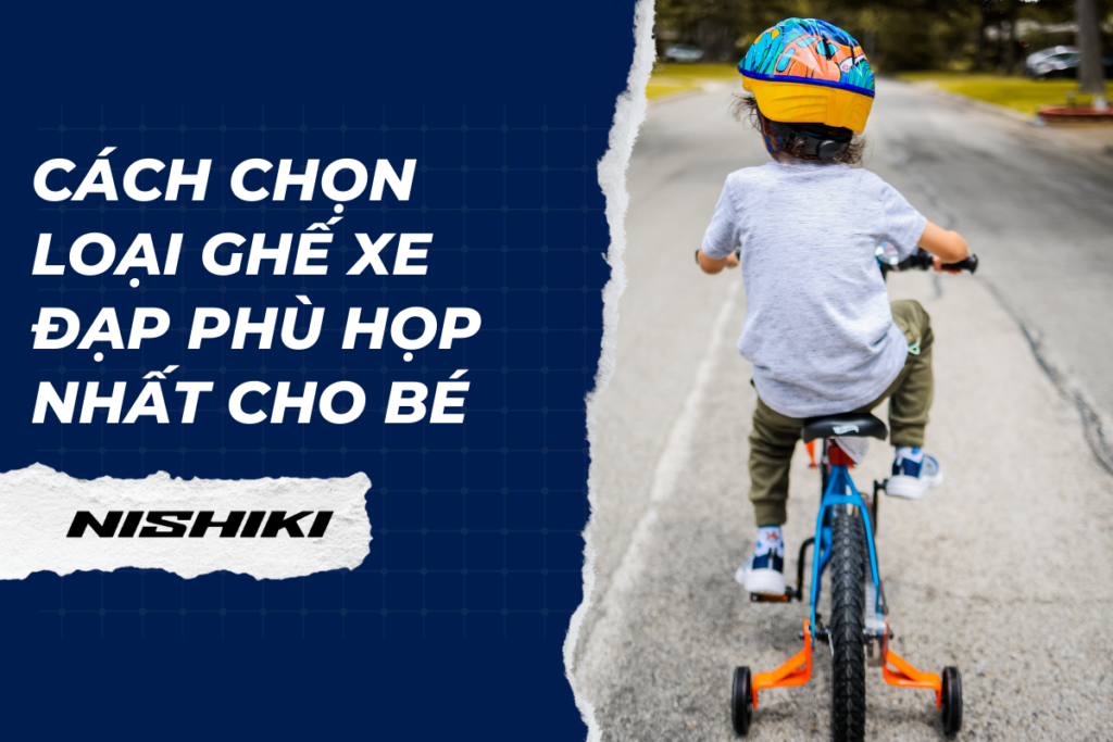 Cách chọn loại ghế xe đạp phù họp nhất cho bé