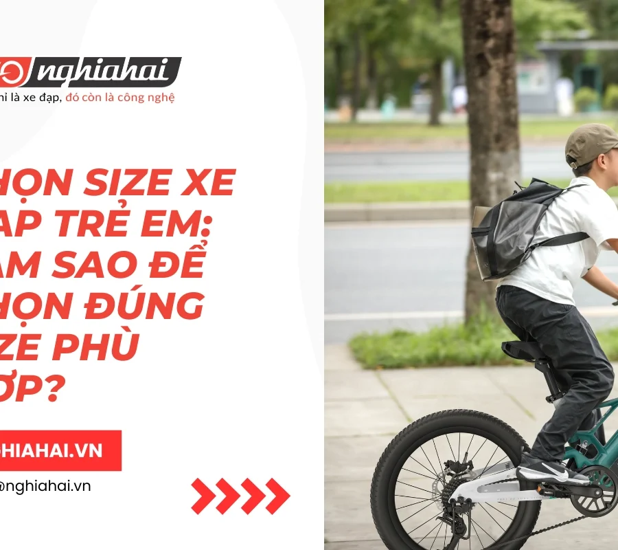 Chọn size xe đạp trẻ em: Làm sao để chọn đúng size phù hợp?