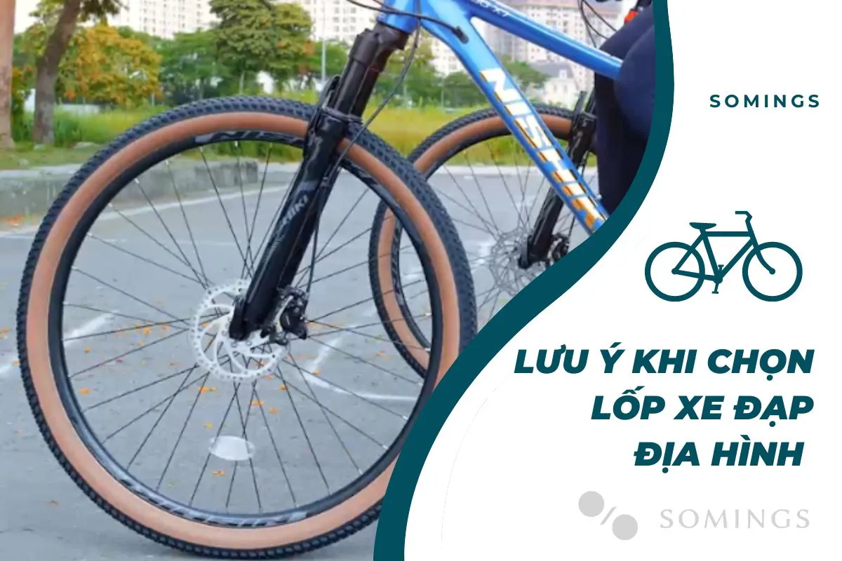 Những điều cần lưu ý khi chọn mua lốp xe đạp địa hình