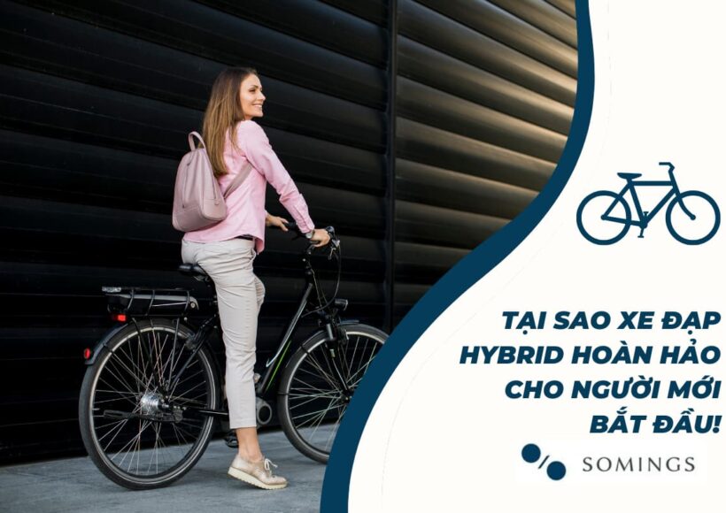 Tại sao xe đạp hybrid hoàn hảo cho người mới bắt đầu!