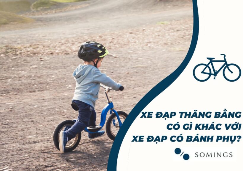 Xe đạp thăng bằng có gì khác với Xe đạp có bánh phụ?