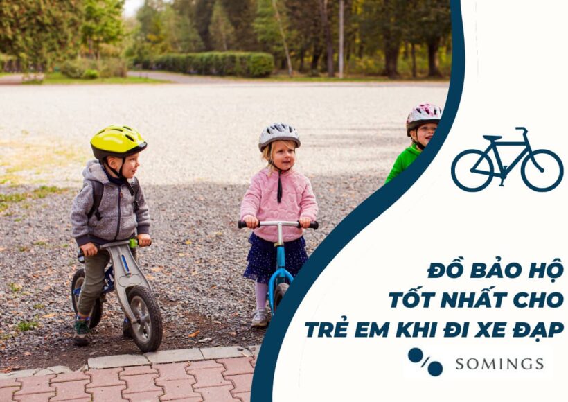 Đồ bảo hộ tốt nhất cho trẻ em khi đi xe đạp
