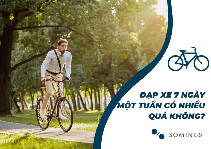 Đạp xe 7 ngày một tuần có nhiều quá không?