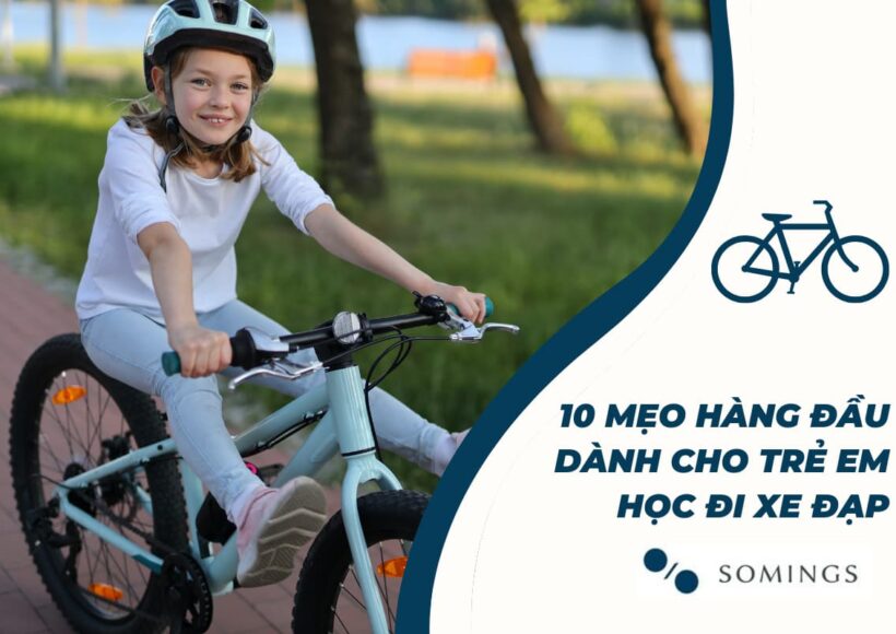 10 mẹo hàng đầu dành cho trẻ em học đi xe đạp