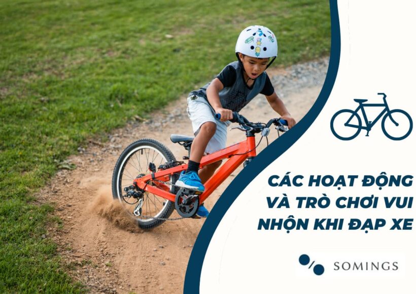Các hoạt động và trò chơi vui nhộn khi đạp xe