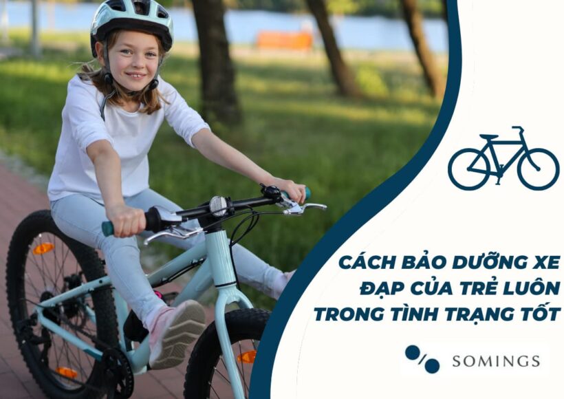 Cách bảo dưỡng xe đạp của trẻ luôn trong tình trạng tốt