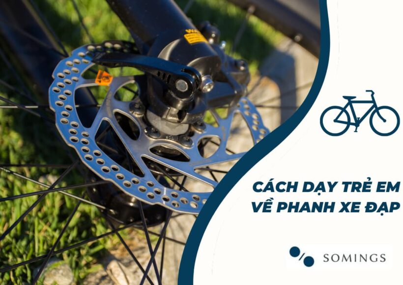 Cách dạy trẻ em về phanh xe đạp
