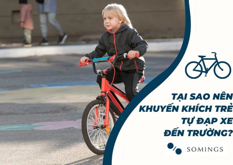 Tại sao nên khuyến khích trẻ tự đạp xe đến trường?