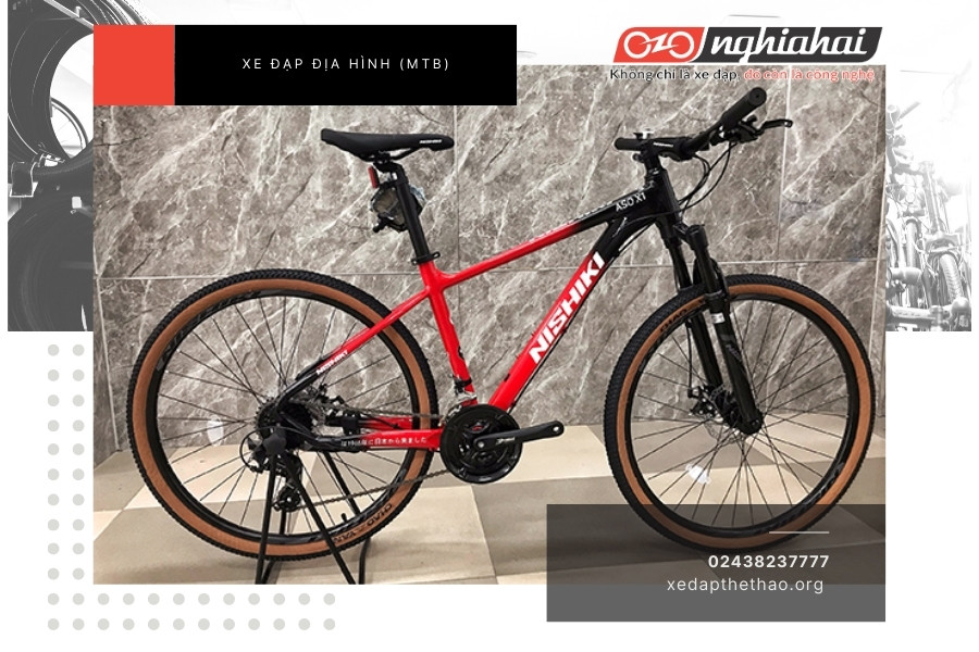 Xe đạp địa hình (MTB - Mountain Bike)