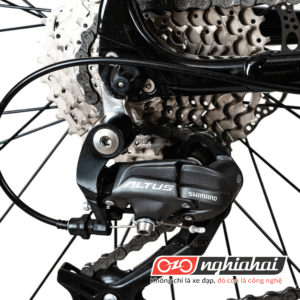 Xe đạp địa hình RIKULAU FUJI – Đen Đỏ 7