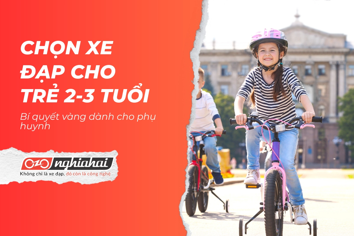 Chọn xe đạp cho trẻ 2 3 tuổi Bí quyết vàng dành cho phụ huynh
