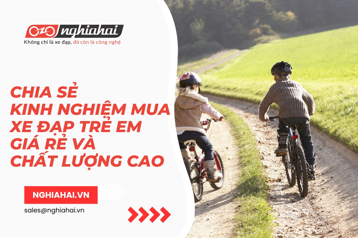 Chia sẻ kinh nghiệm mua xe đạp trẻ em giá rẻ, chất lượng cao