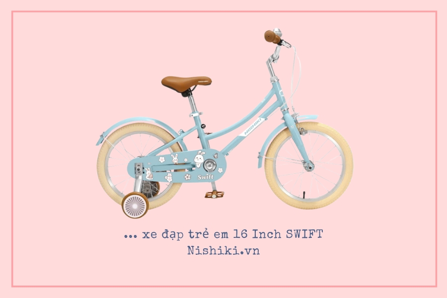 Xe đạp trẻ em 16 Inch SWIFT Nishiki.vn xin