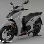 Honda SH350i Ý Sporty Edition màu xám khói (Grey)