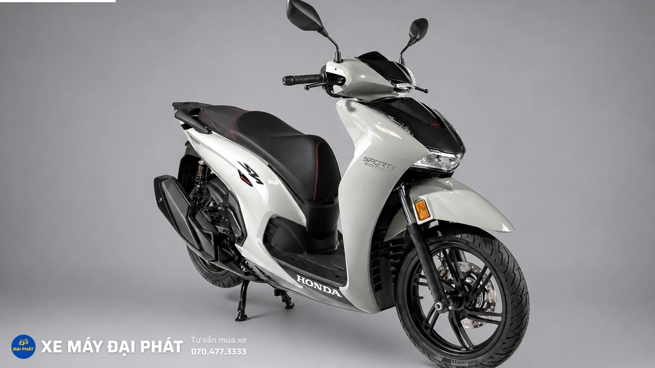Honda SH350i Ý Sporty Edition màu xám khói (Grey) - Ảnh 3