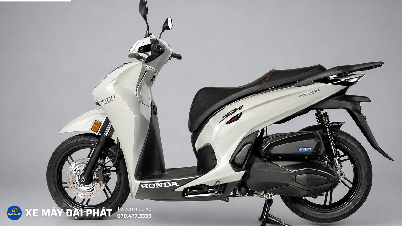 Honda SH350i Ý Sporty Edition màu xám khói (Grey) - Ảnh 2