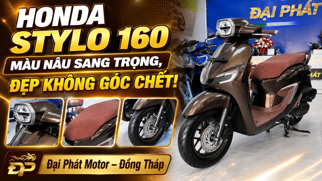 Honda Stylo 160 có gì đặc biệt