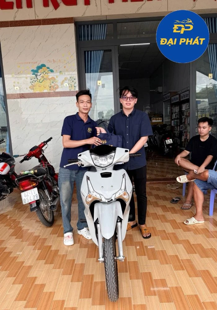 Wave 125 nhập Thái đã về Tây Ninh - Giao tận tay khách hàng, thêm chủ nhân mới