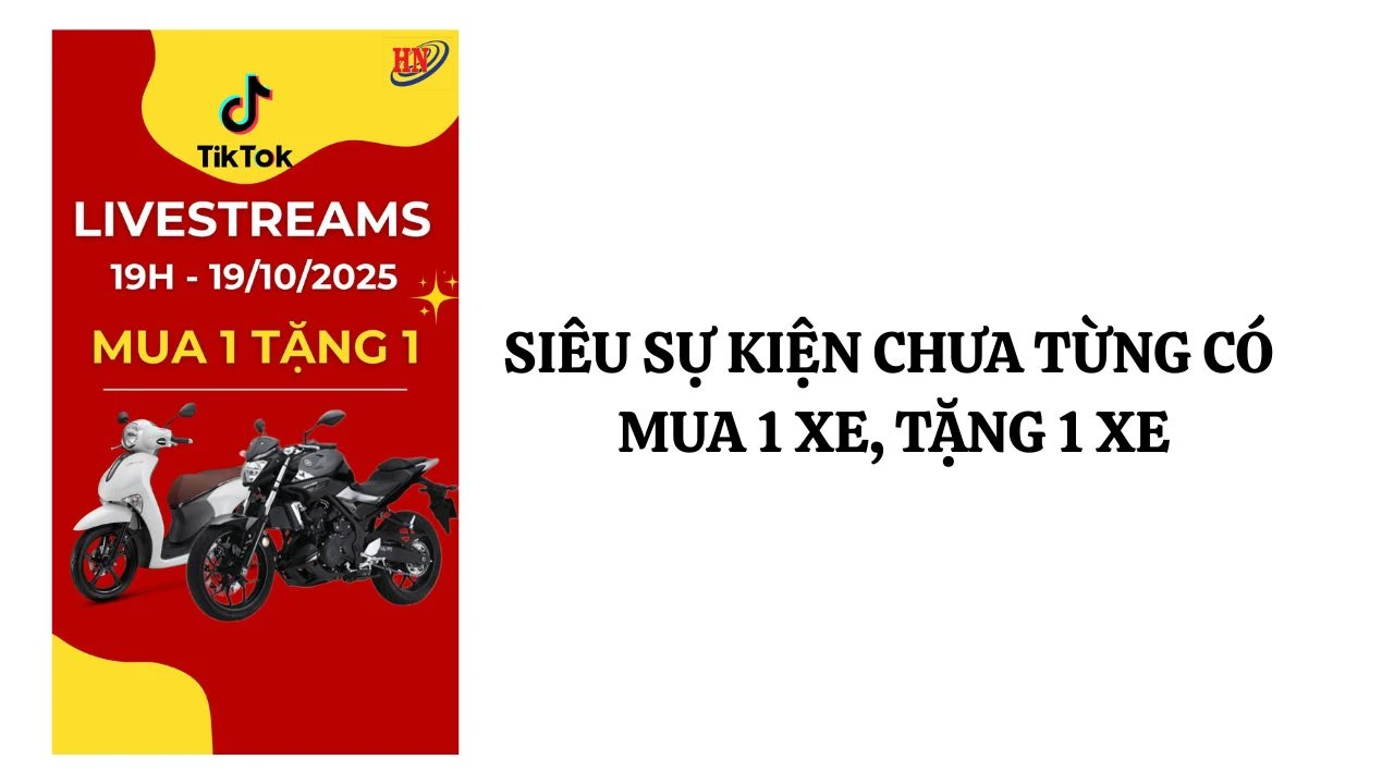 SIEU SU KIEN CHUA TUNG CO %E2%80%93 MUA 1 XE TANG 1 XE