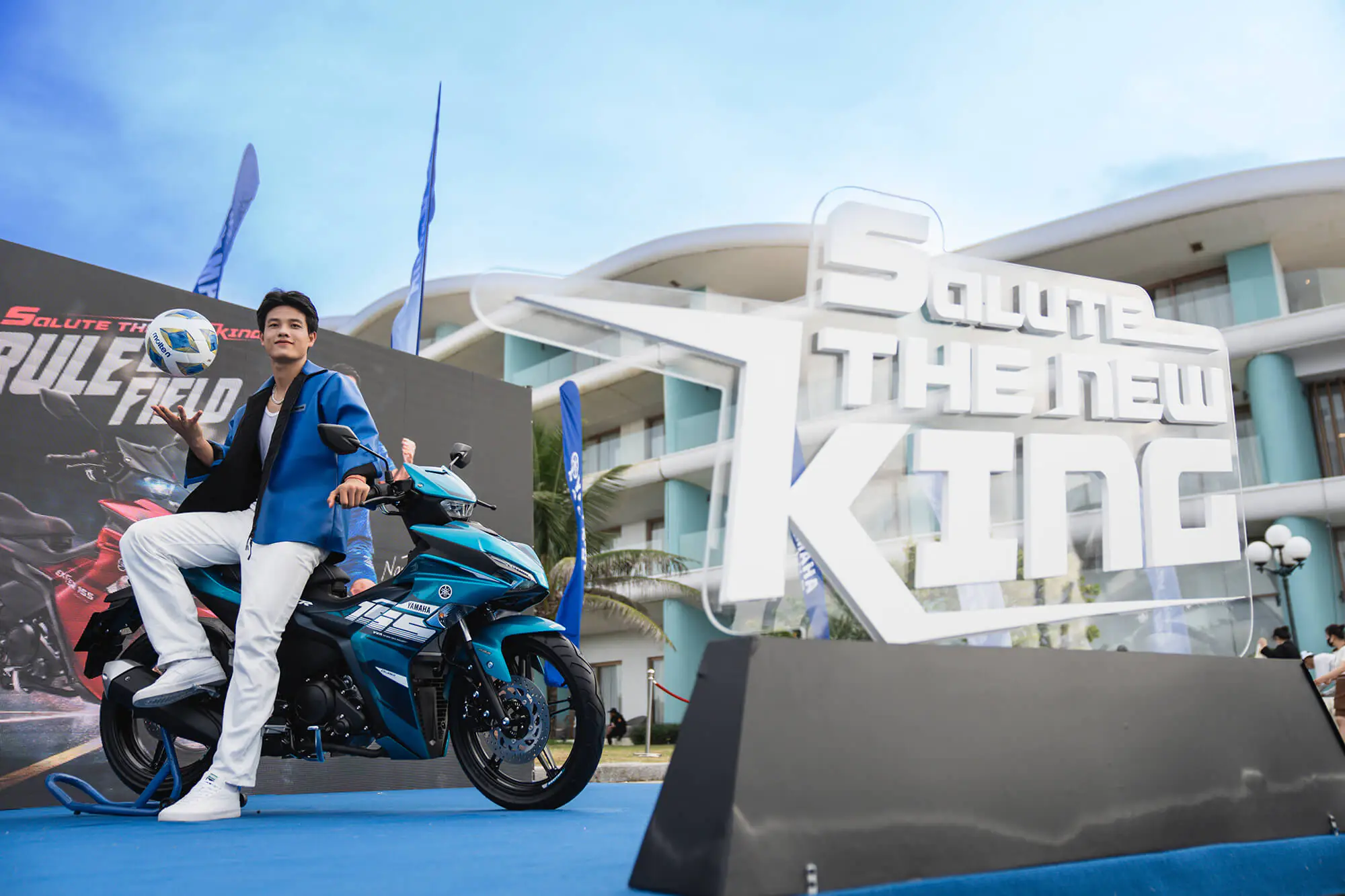 Yamaha Exciter 155 VVA nam trong nhom xe con tay ban chay nhat tai Yamaha Town Huu Nghia 1
