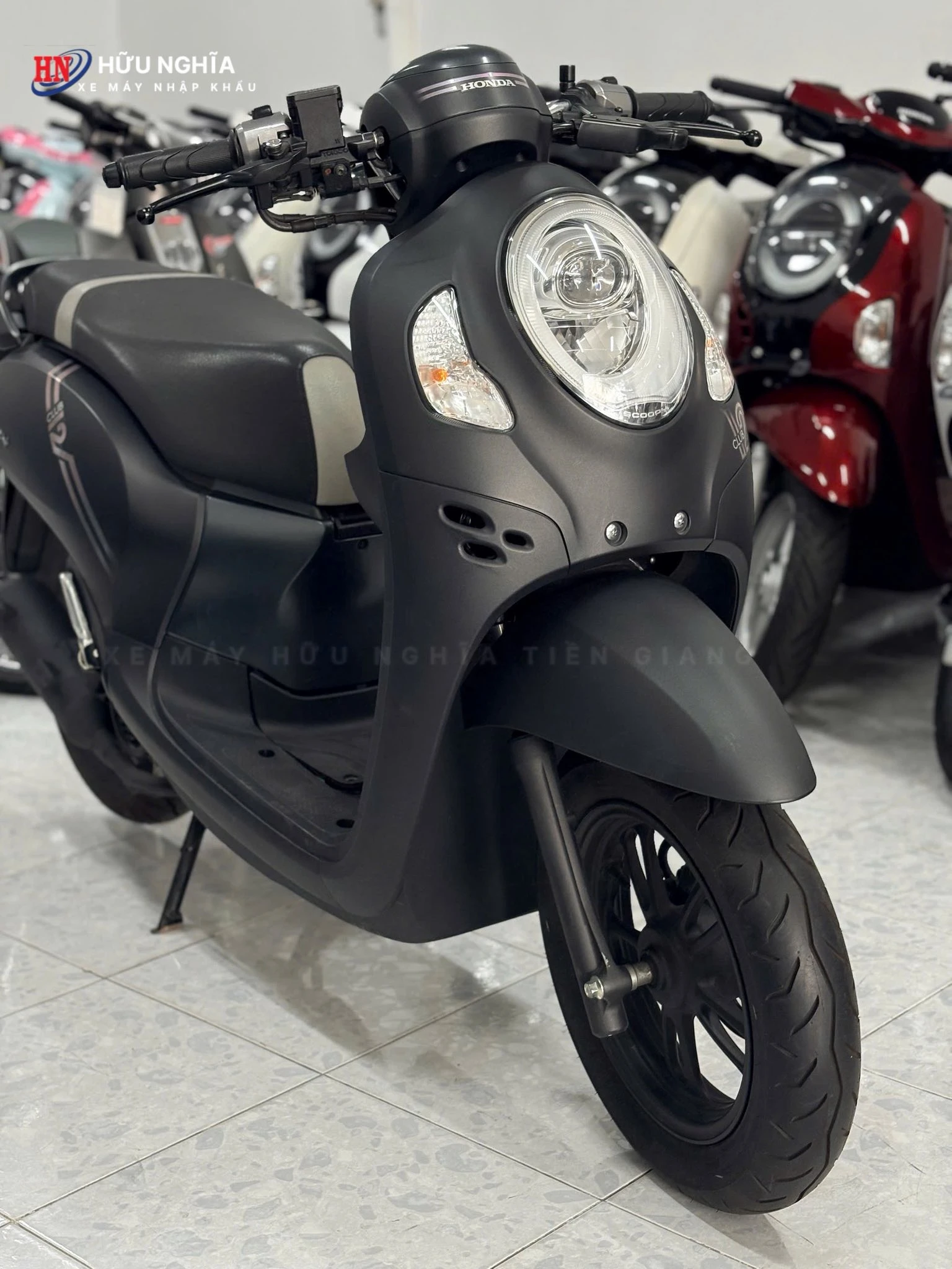 Honda Scoopy Full Black %E2%80%93 Made in Thailand da ve den Xe May Nhap Khau Huu Nghia 4