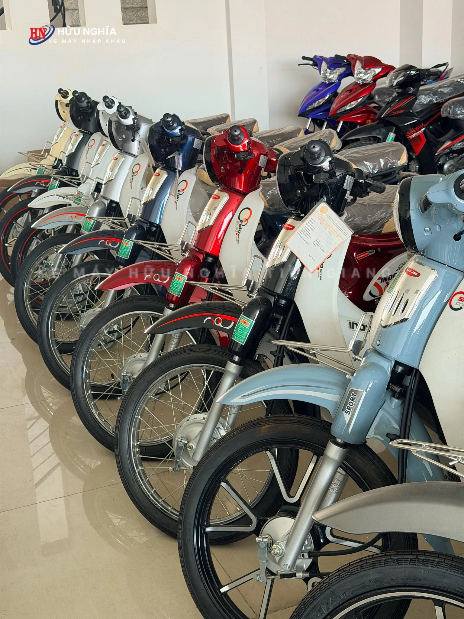 CUB 50CC danh cho hoc sinh chi em nu gioi van phong da ve day kho Huu Nghia 2