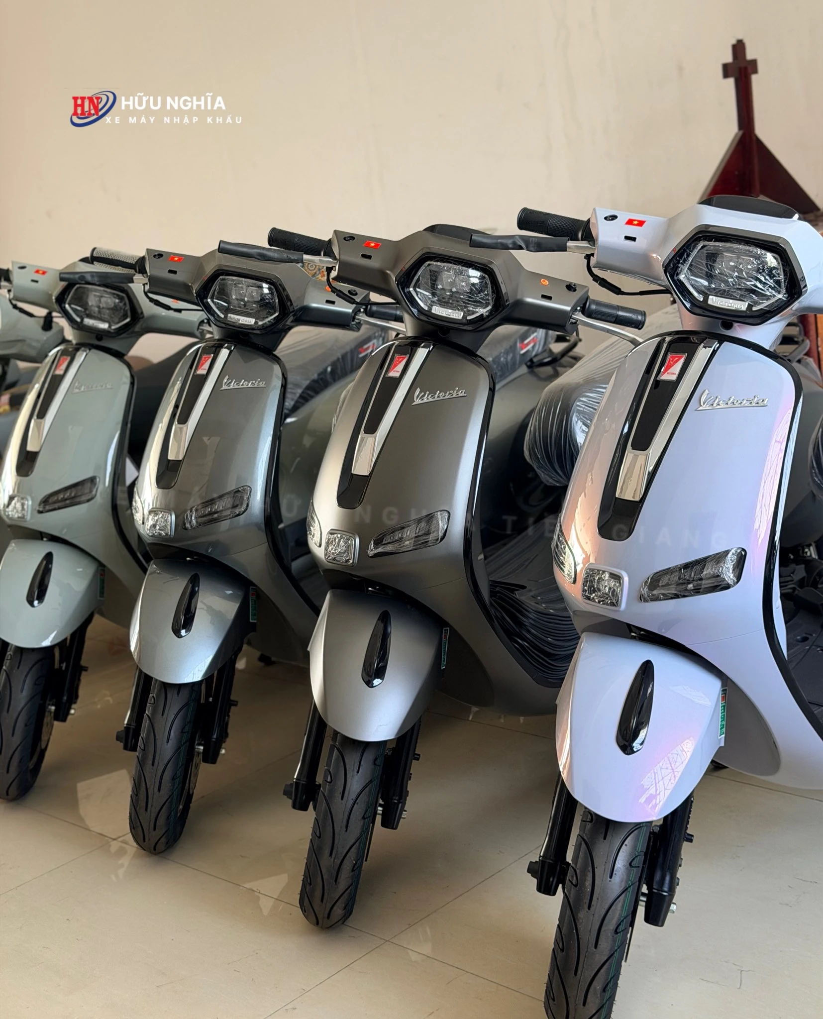 Lo xe 50cc moi da ve Huu Nghia My Tho Dong Thap phuc vu le 304 san xe 2