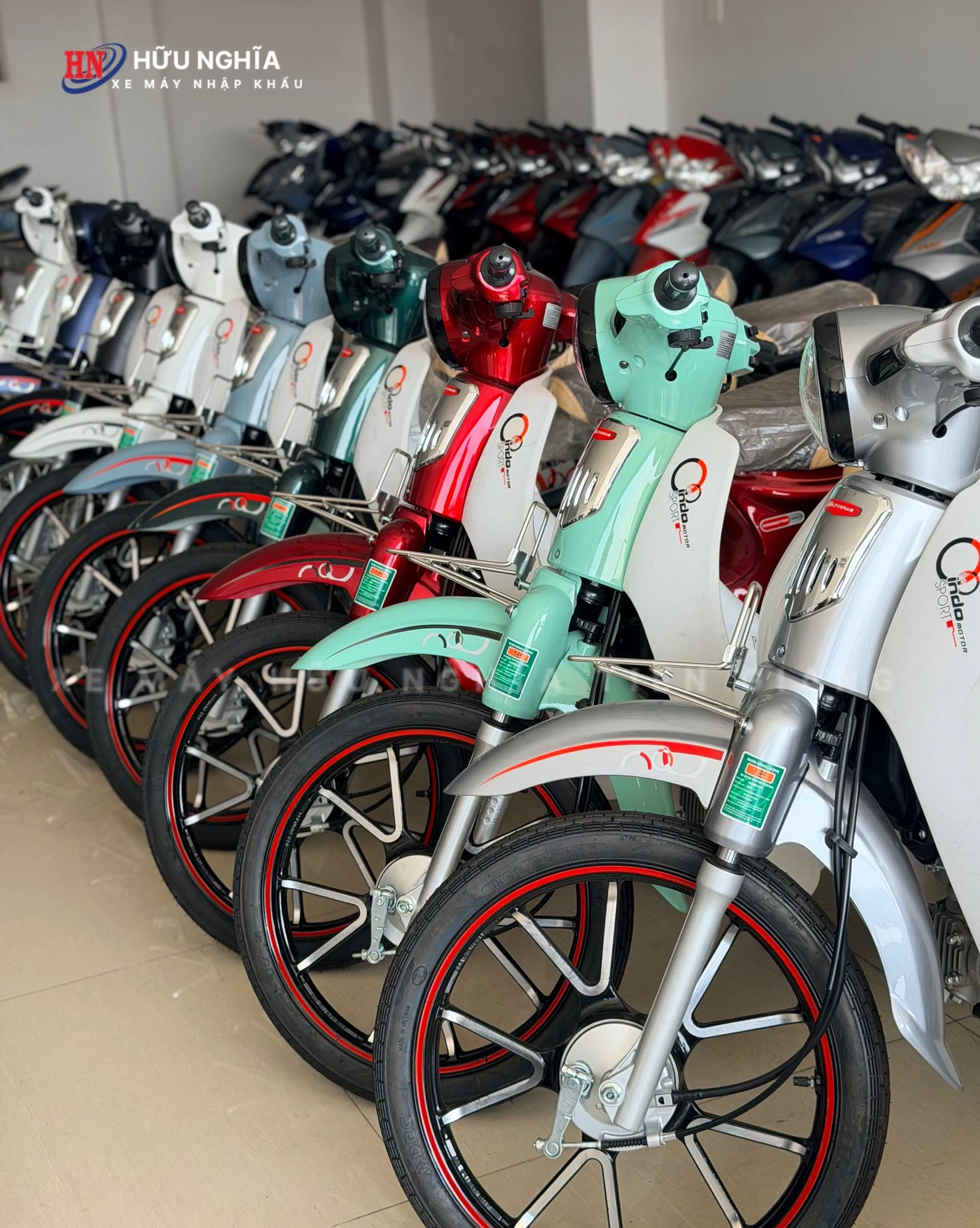 Lo xe 50cc moi da ve Huu Nghia My Tho Dong Thap phuc vu le 304 san xe 4