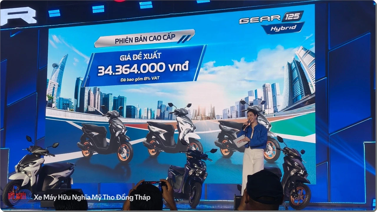 Yamaha Gear 125 Hybrid 11