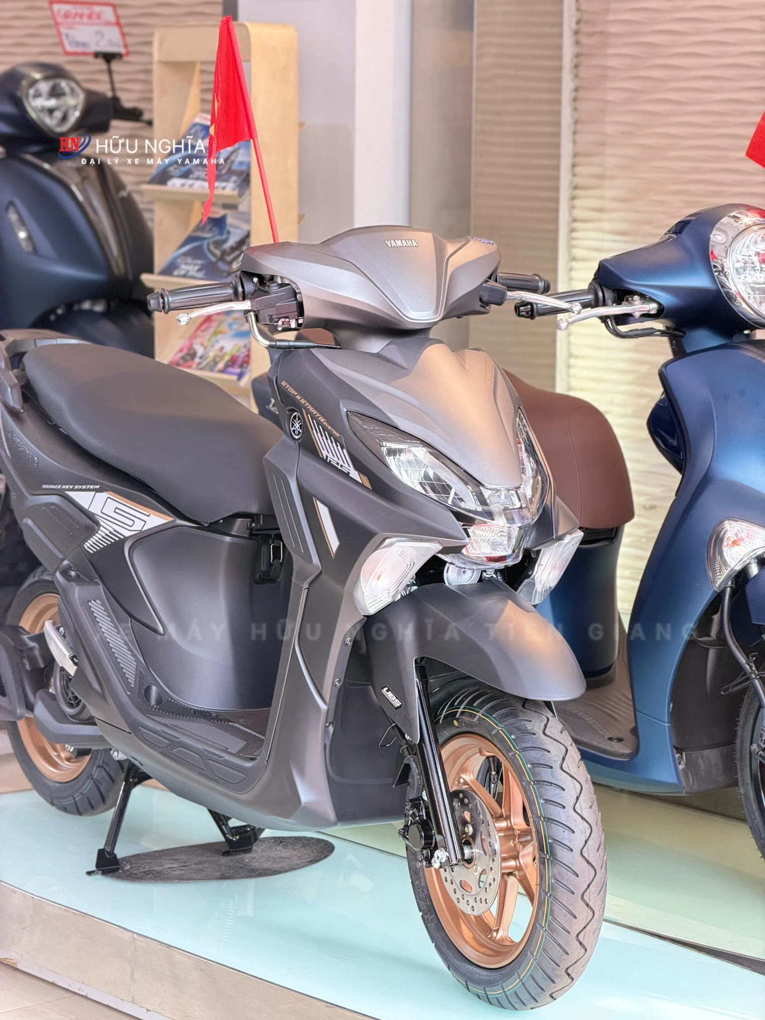 Yamaha Gear da cap ben day du cac mau tai Yamaha Town Huu Nghia My Tho Dong Thap 4