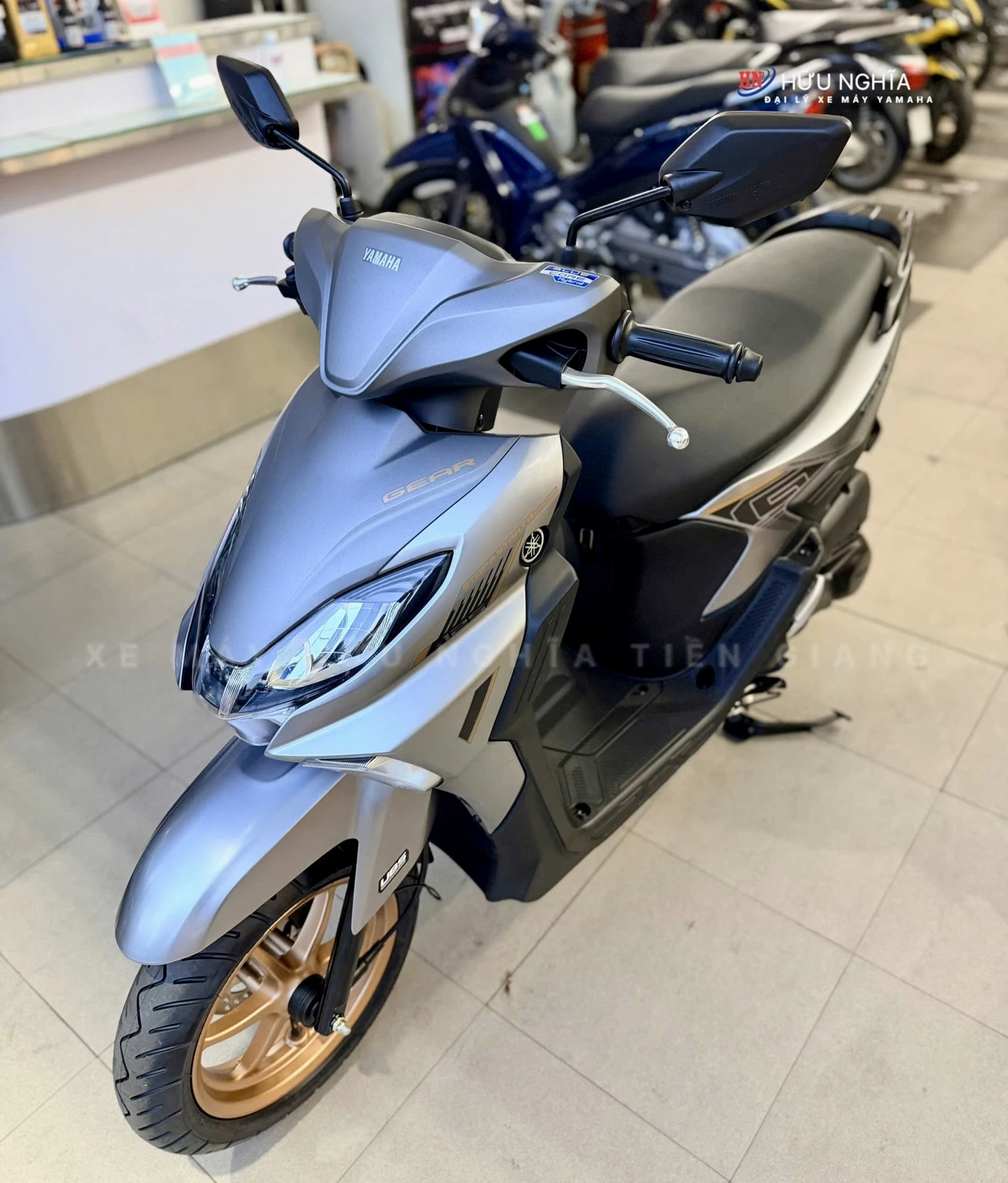 Yamaha Gear da cap ben day du cac mau tai Yamaha Town Huu Nghia My Tho Dong Thap 5