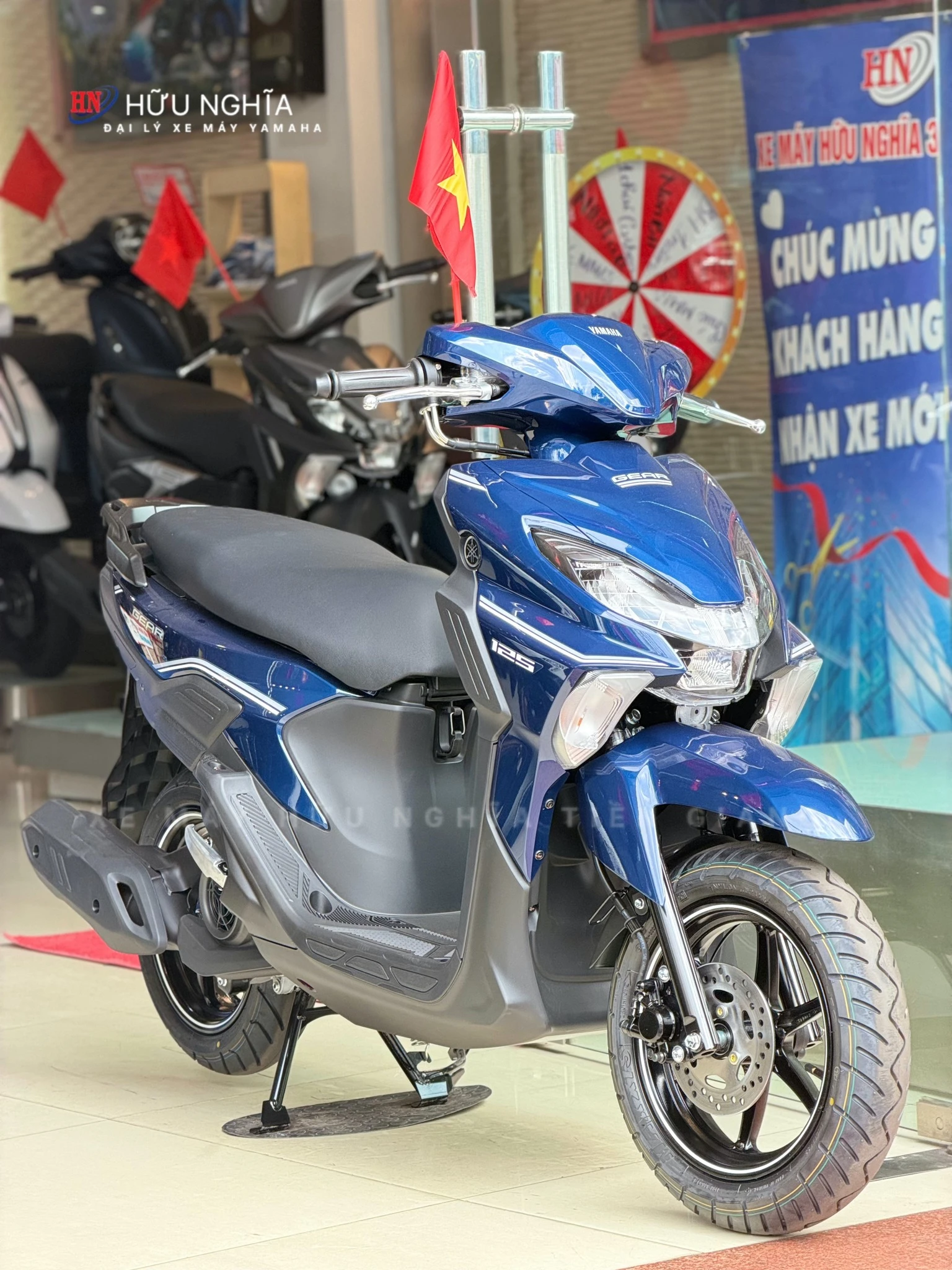 Yamaha Gear da cap ben day du cac mau tai Yamaha Town Huu Nghia My Tho Dong Thap 6