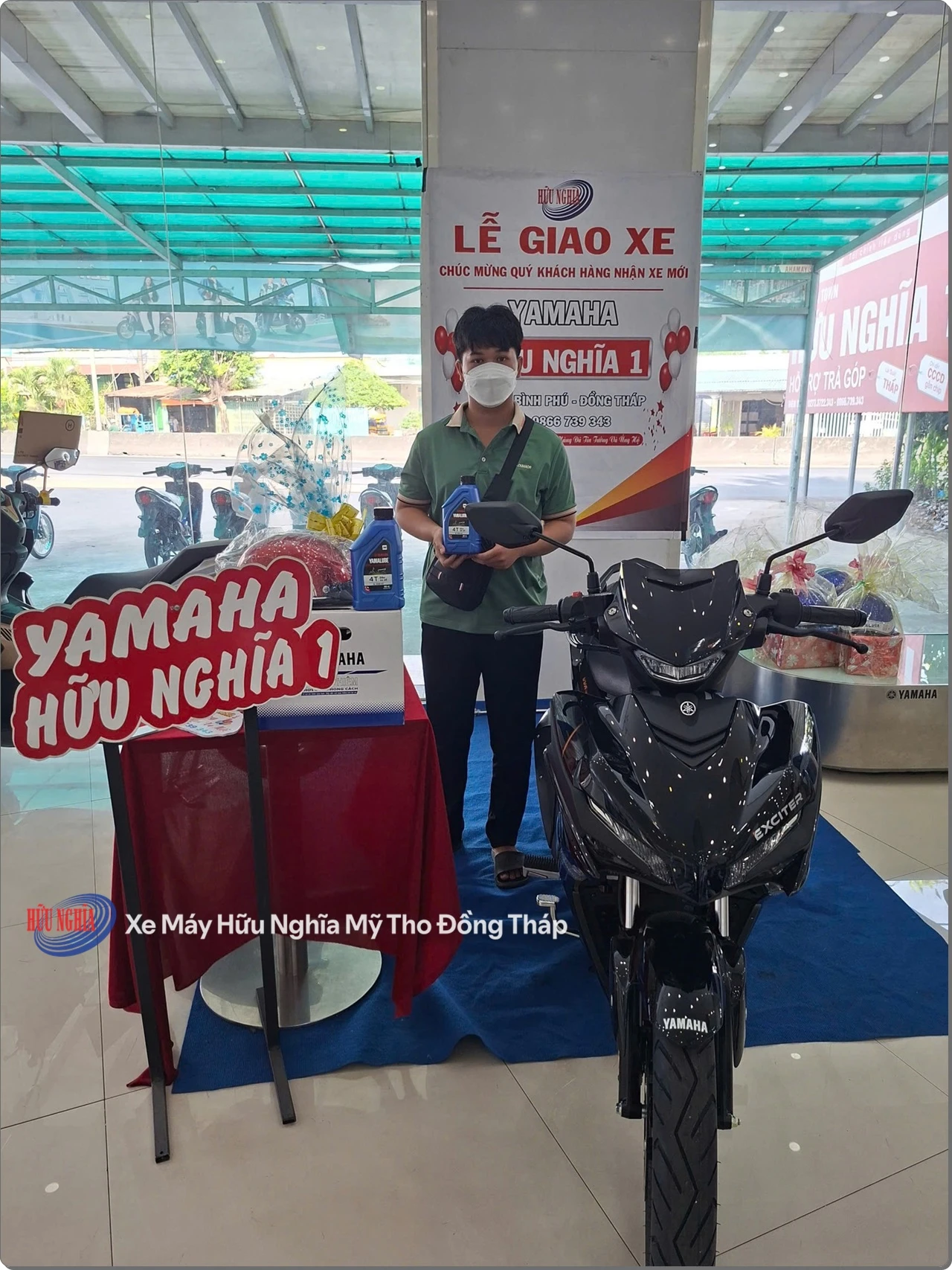 Yamaha Exciter 155 VVA van giu duoc vi the dac biet trong long anh em biker mien Tay 4