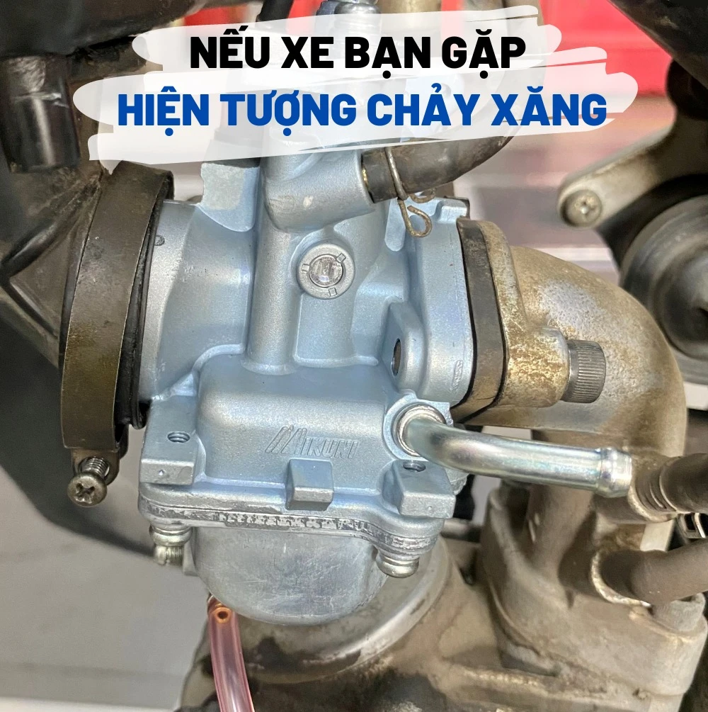 Yamaha bi chay xang Nguyen nhan dau hieu va cach khac phuc hieu qua