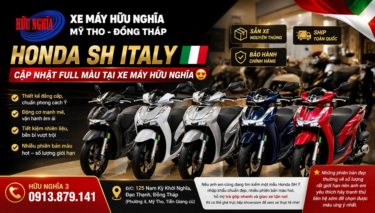 Honda SH Y nhap khau %E2%80%93 vi sao luon mang den cam xuc dac biet cho gioi thuong luu