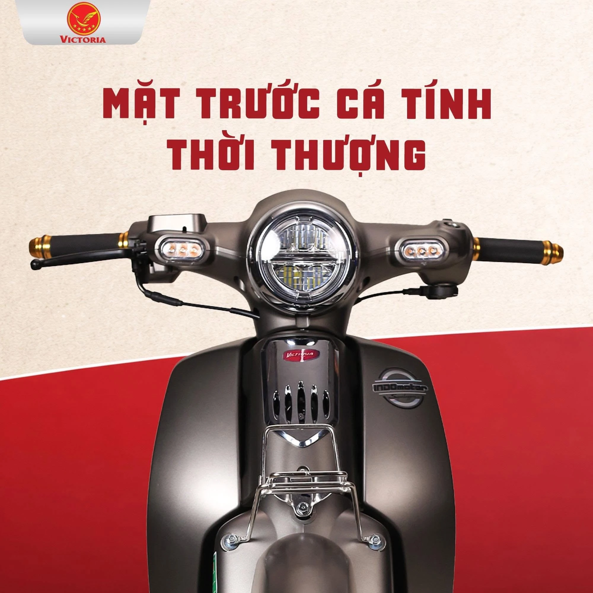 Indomotor 88 New %E2%80%93 vi sao mau xe xang 50cc mang phong cach co dien dang duoc nhieu khach hang lua chon 4