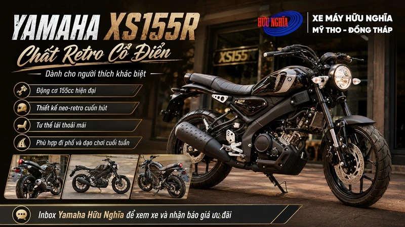 Yamaha XS155R %E2%80%93 chat Retro co dien danh cho nguoi thich khac biet nhung van muon suc manh hien dai 155cc