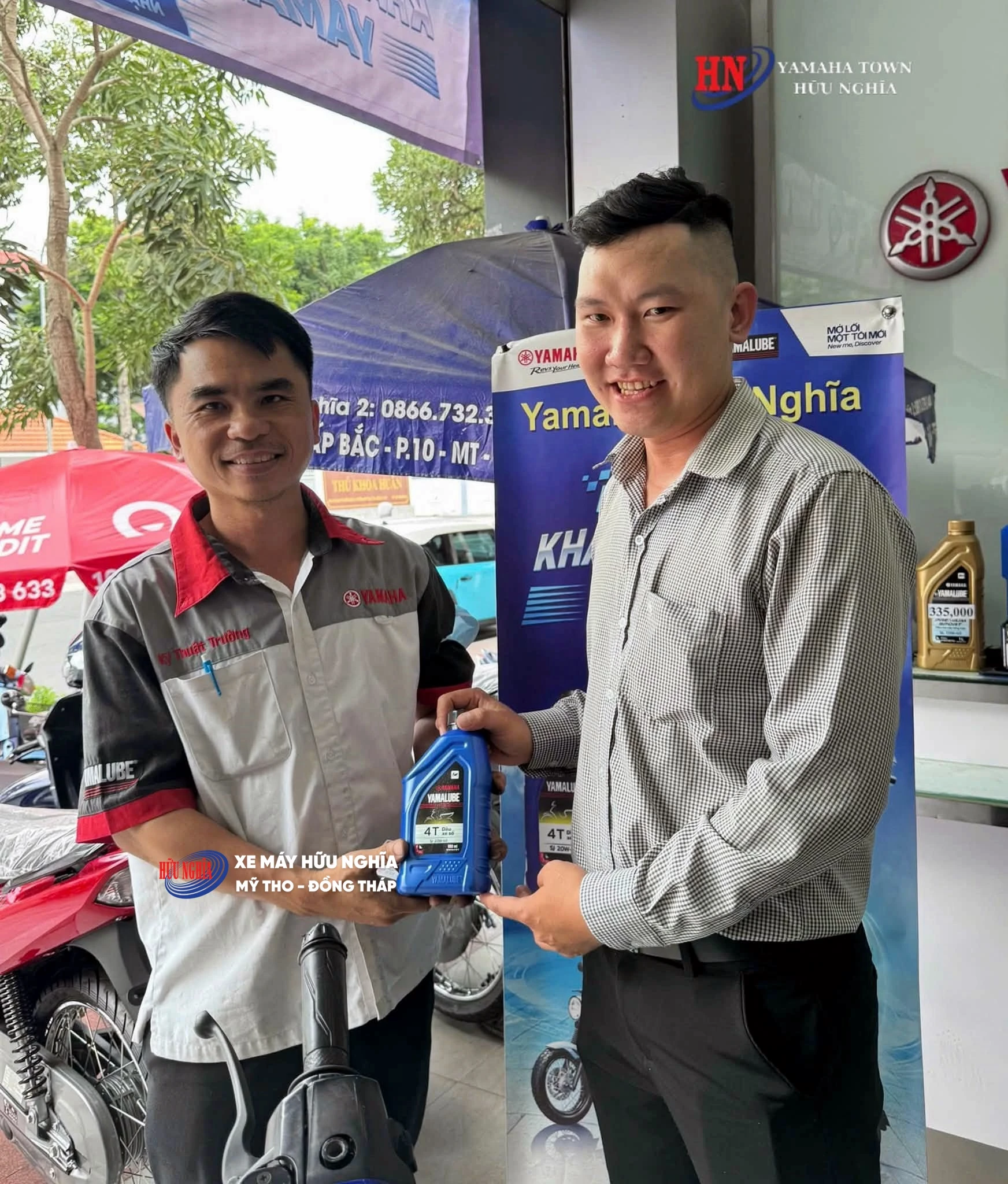 Chi con 3 ngay cuoi tham gia Ngay hoi Khach hang tai Yamaha Town Huu Nghia 3 5