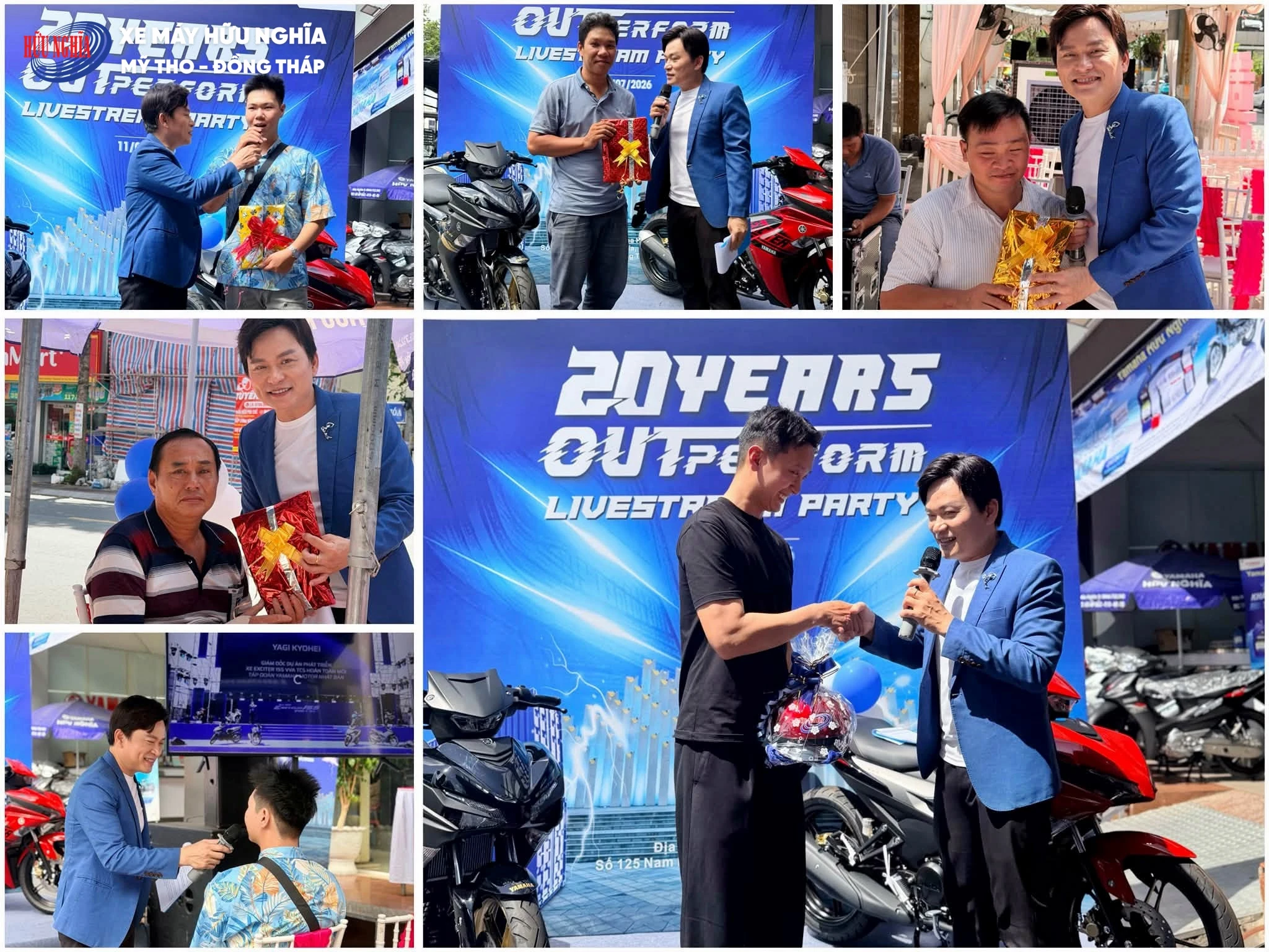 Yamaha Town Huu Nghia to chuc gioi thieu Exciter 155 VVA TCS 2026 khach hang lien tuc dat coc ngay trong ngay ra mat 5