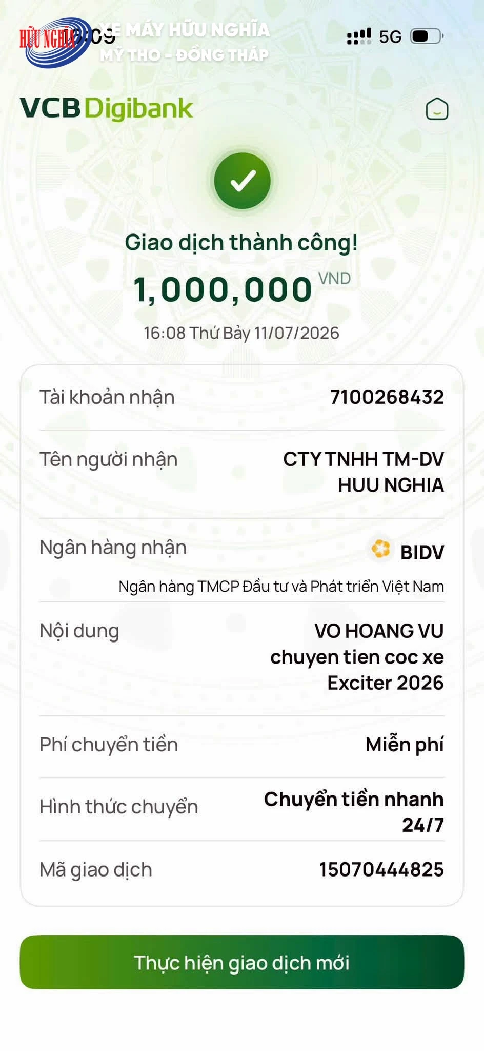 Yamaha Town Huu Nghia to chuc gioi thieu Exciter 155 VVA TCS 2026 khach hang lien tuc dat coc ngay trong ngay ra mat 6