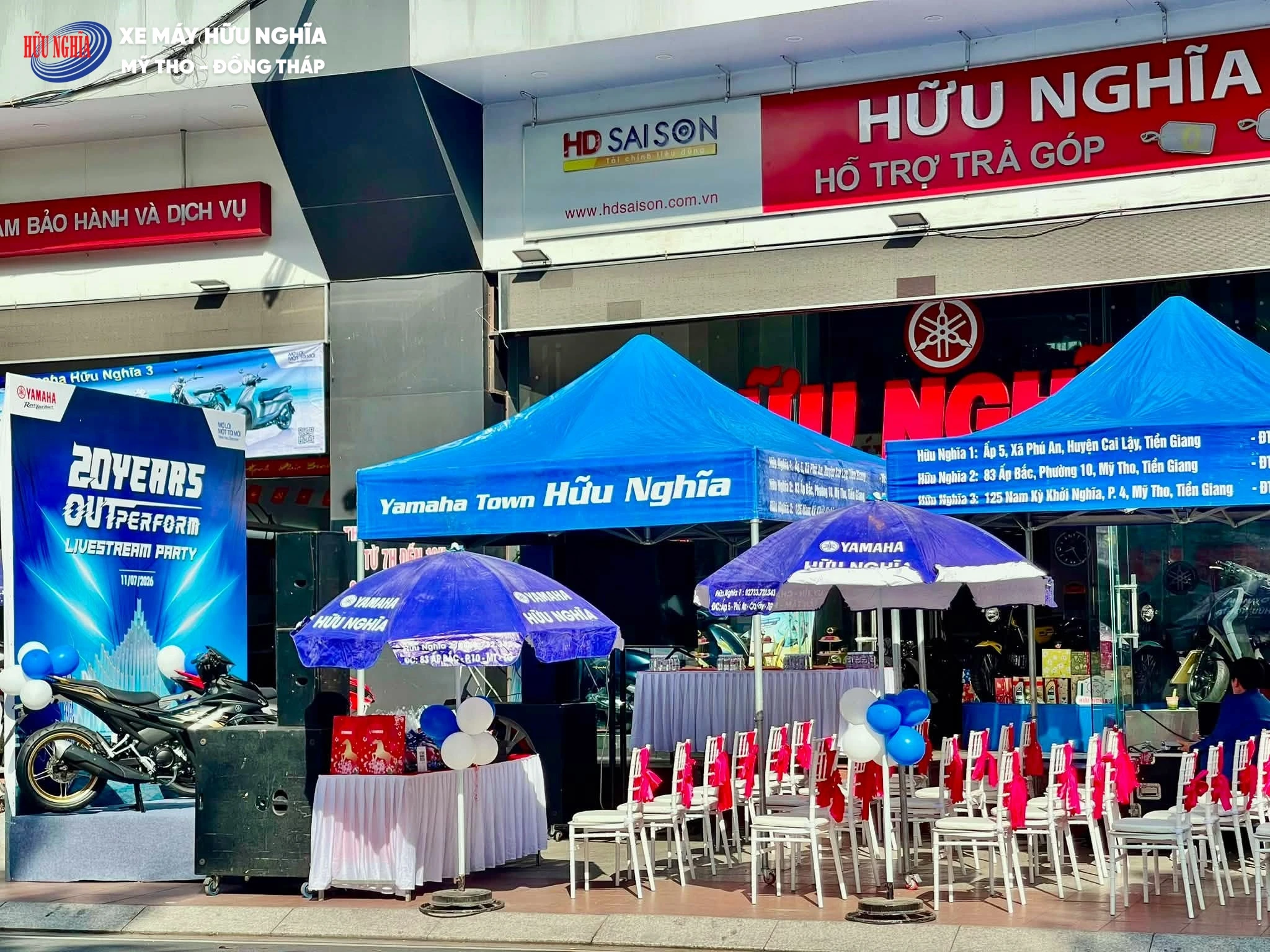 Yamaha Town Huu Nghia to chuc gioi thieu Exciter 155 VVA TCS 2026 khach hang lien tuc dat coc ngay trong ngay ra mat 9