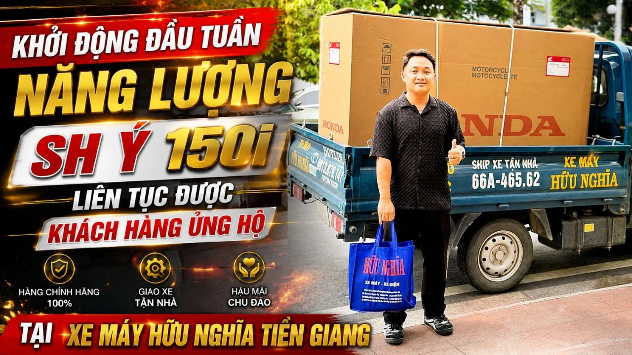 Bàn giao Honda SH150i Special Edition màu trắng New Concept Design