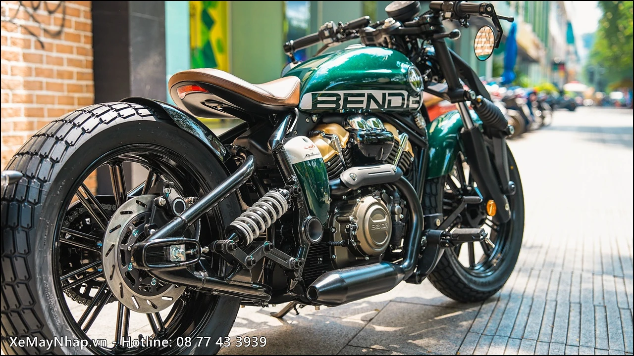 Benda Napoleon Bob 250 mau xanh ngoc 12